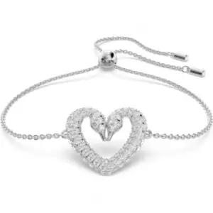 Una Heart Bracelet Rhodium plated 5625534