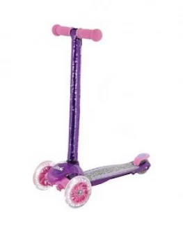 U Move Sequin Mini Flex Adjustable Tilt Scooter With LED Wheels