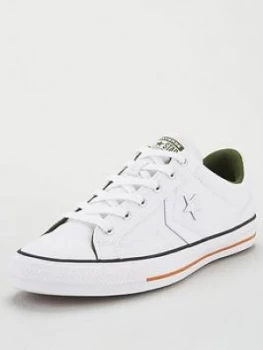 Converse Star Player - White/White/White, Size 9, Men