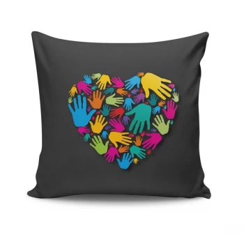 NKRLNT-080 - No Filling Multicolor Cushion Cover