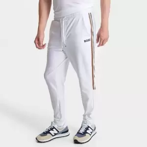 Mens Hugo Boss x Matteo Berrettini Logo Striped Track Pants