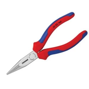 Knipex Snipe Nose Side Cutting Pliers (Radio) PVC Grip 160mm (6.1/4in)