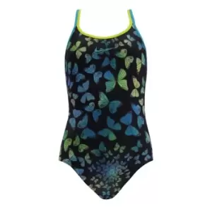 Nike T-Crossback Swimsuit Girls - Black