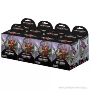 D&D Icons of the Realms Miniatures: Spelljammer Adventures in Space 8 Booster Bricks