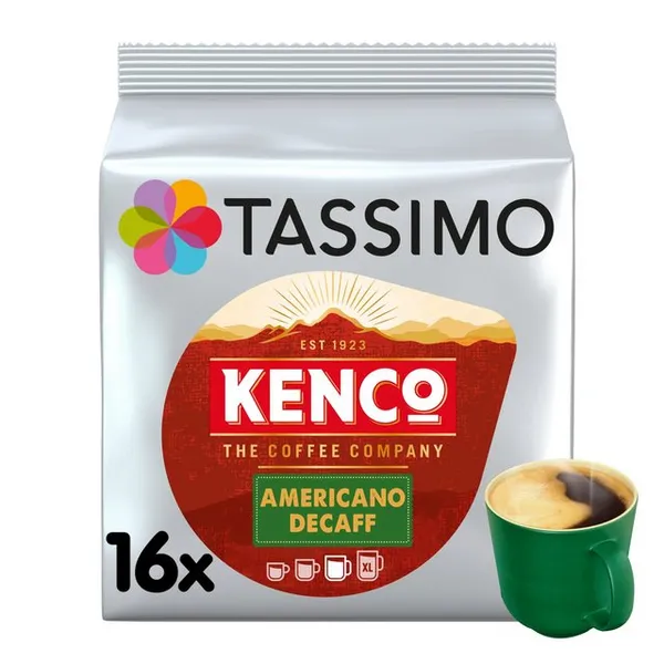 Tassimo Kenco Americano Decaff Coffee 16 Pods