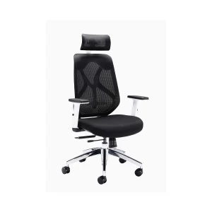 Maldini Designer High Back Mesh Task Office Chair, Black