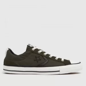 Converse Khaki Tech Climber Star Player Trainers