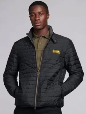 Barbour International Mind Quilted Jacket, Black Size M Men