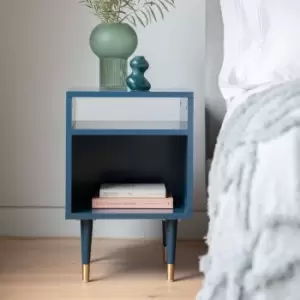 Whittier Side Table Blue