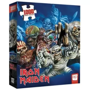 Iron Maiden The Faces of Eddie Jigsaw Puzzle - 1000 Pieces