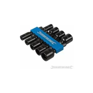 Silverline Magnetic Nut Driver Set 9pce 5 x 12mm 855189