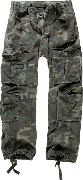 Brandit Pure Vintage Trousers Cargo Trousers woodland XL Men