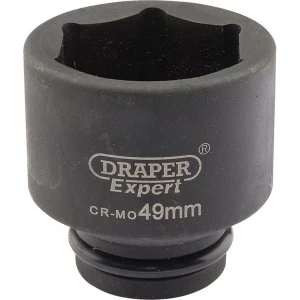 Draper Expert 3/4" Drive Hexagon Impact Socket Metric 3/4" 49mm