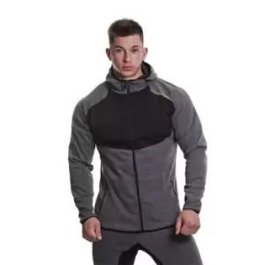 Musclepharm Zipped Hoodie Mens - Grey