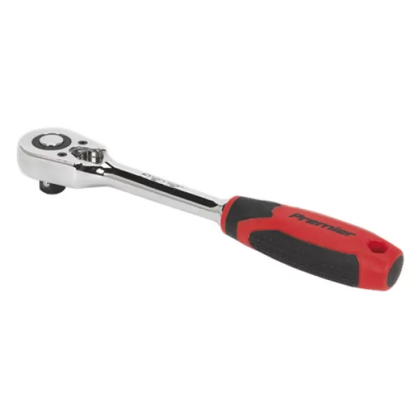 Genuine SEALEY AK8948 Ratchet Wrench 1/2Sq Drive Pear-Head Flip Reverse