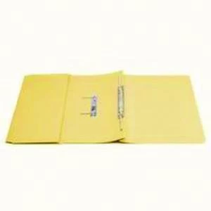 Q-Connect Transfer Pocket 35mm Capacity Foolscap File Yellow Pack of