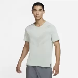 Nike Run Division Mens Short-Sleeve Running Top - Grey