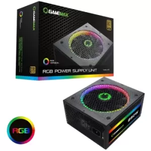 Game Max RGB-850 V2 80 Plus Gold Rated PSU Modular 850W Power Supply Unit