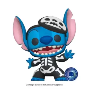 PIAB EXC Disney Lilo & Stitch Skeleton Stitch Funko Pop! Vinyl