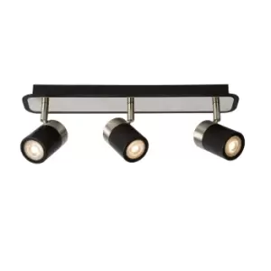 Lennert Modern Ceiling Spotlight Bar - LED Dim. - GU10 - 3x5W 3000K - Black