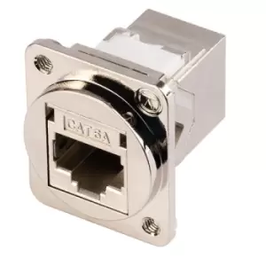 Tuk Sgack2Sdpm Shld Coupler, Rj45, Jack, 8P8C, Cat6A