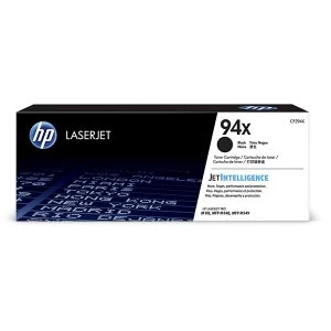 HP 94X Black Laser Toner Ink Cartridge