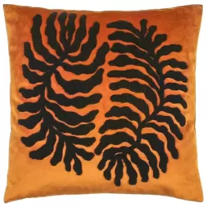 Maldive Tufted Cushion Ginger, Ginger / 45 x 45cm / Polyester Filled