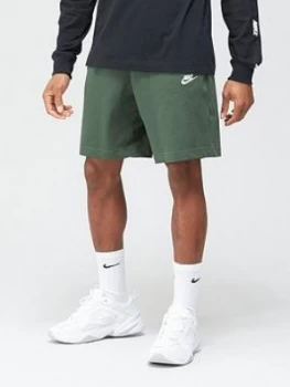 Nike Club Jersey Shorts - Green