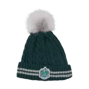 Harry Potter Pom-Pom Beanie Slytherin