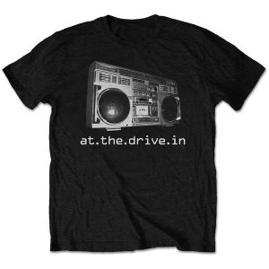 At The Drive-In - Boombox Unisex Small T-Shirt - Black