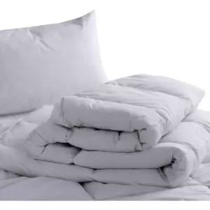 Hotel Suite Duck Feather Duvet (Double) (White) - Belledorm