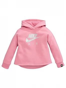 Nike NSW Air Younger Girls Overhead Hoodie, Pink, Size 3-4 Years, Women