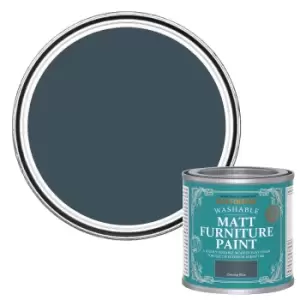 Rust-Oleum Matt Furniture Paint Evening Blue - 125ml