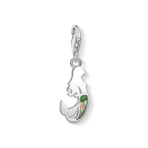 Thomas Sabo Charm Club Sterling Silver Abalone Mother Of Pearl Mermaid Charm