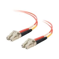 C2G 7m LC/LC LSZH Duplex 50/125 Multimode Fibre Patch Cable - Orange