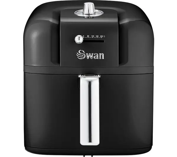 Swan Retro SD10510BN 6L Manual Air Fryer