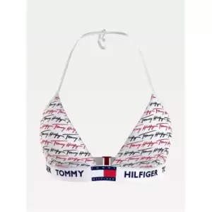 Tommy Bodywear Logo Triangle Bikini Top - Multi