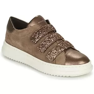 Geox PONTOISE womens Shoes Trainers in Gold,4,5,6,7.5