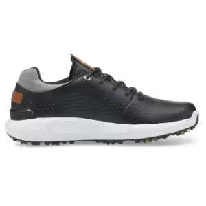 Puma IGNITE ARTICULATE Leather Golf Shoes Black/Silver UK8