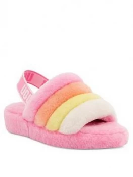 UGG Fluff Yeah Slipper Pink, Sachet Pink, Size 6, Women