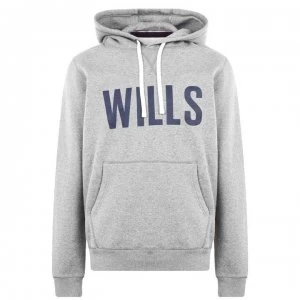 Jack Wills Stokeford Graphic Hoodie - Grey Marl