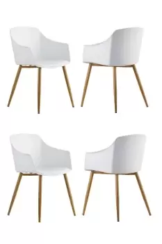 Eden' Dining Chairs Set of 4