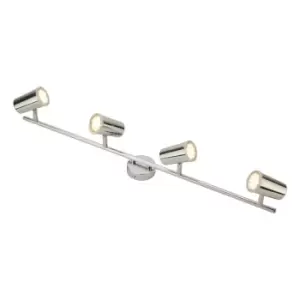 Spa Freya 4 Light Adjustable Light Bar Ceiling Spotlight Chrome