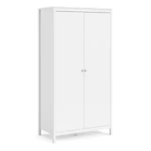 Madrid Wardrobe With 2 Doors In White