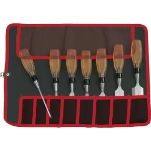 8 Flat Pocket Waterproof Chisel Roll