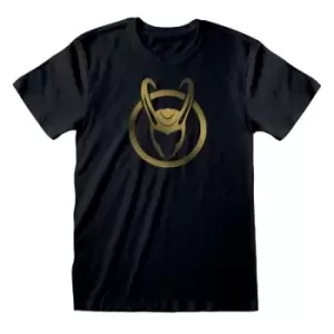 Marvel Loki - Icon Gold Ink Large