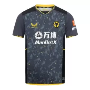 Castore Wolverhampton Wanderers Pro Away Shirt 2021 2022 - Grey