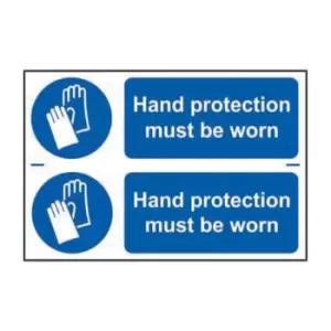 Spectrum Industrial Hand Protection Must Be Worn - PVC (300 x 200mm)