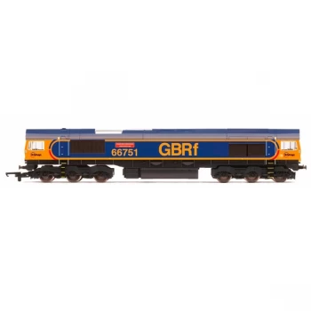 Hornby GBRf Class 66 Co-Co 66751 Inspiration Delivered Hitachi Rail Europe Era 10 Model Train