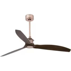 Faro Just - Medium Ceiling Fan with / without Light Wood, Copper